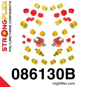 086130B: Full suspension bush kit polyurethane
