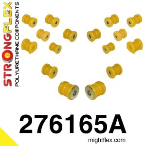 276165A: Rear suspension polyurethane bush kit SPORT