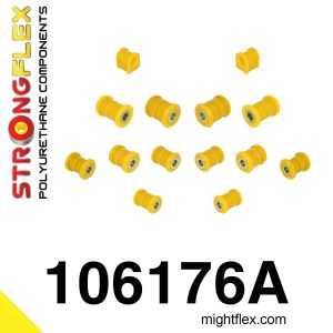 106176A: Rear suspension bush kit SPORT