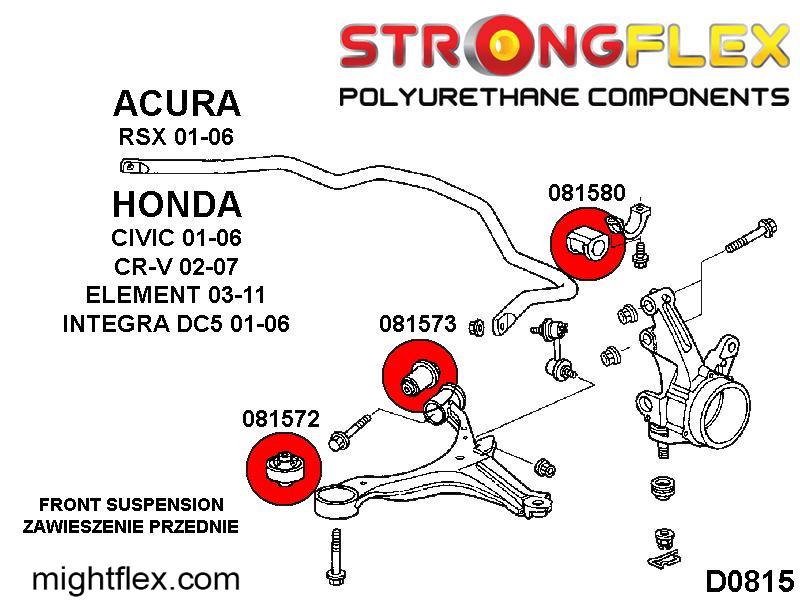 086195B: Full suspension bush kit - Image 2