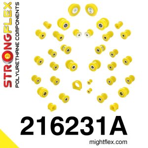 216231A: Full suspension polyurethane bush kit SPORT