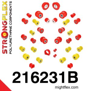 216231B: Full suspension polyurethane bush kit