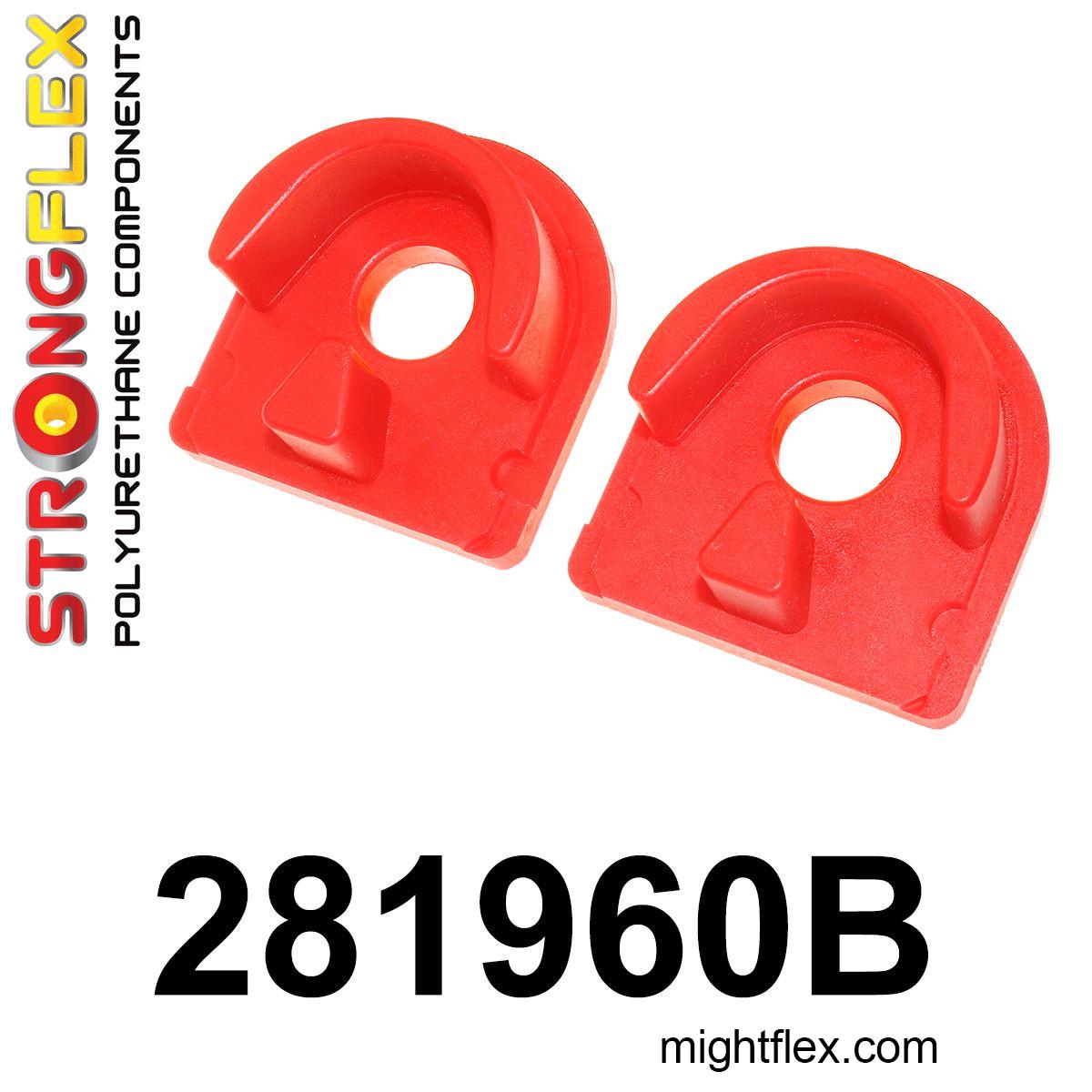 281960B: Gearbox mount inserts