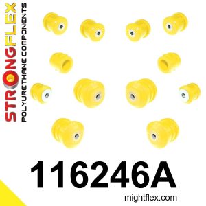 116246A: Front suspension bush kit SPORT