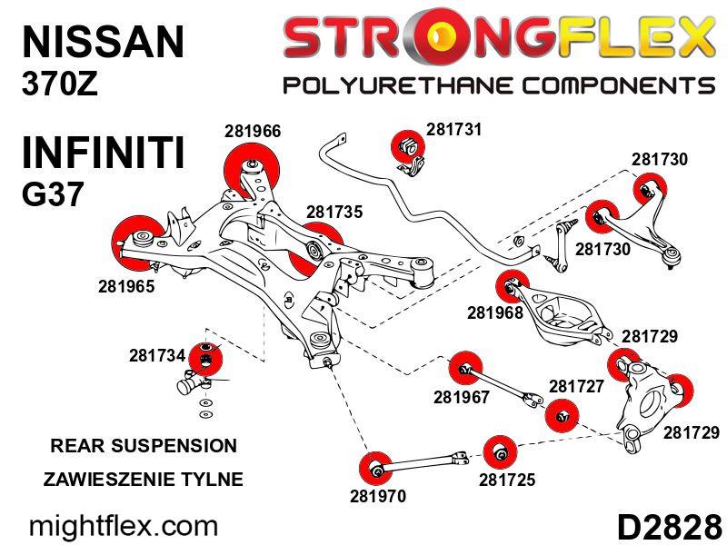 281970B: Rear trailing arm front bush - Image 2