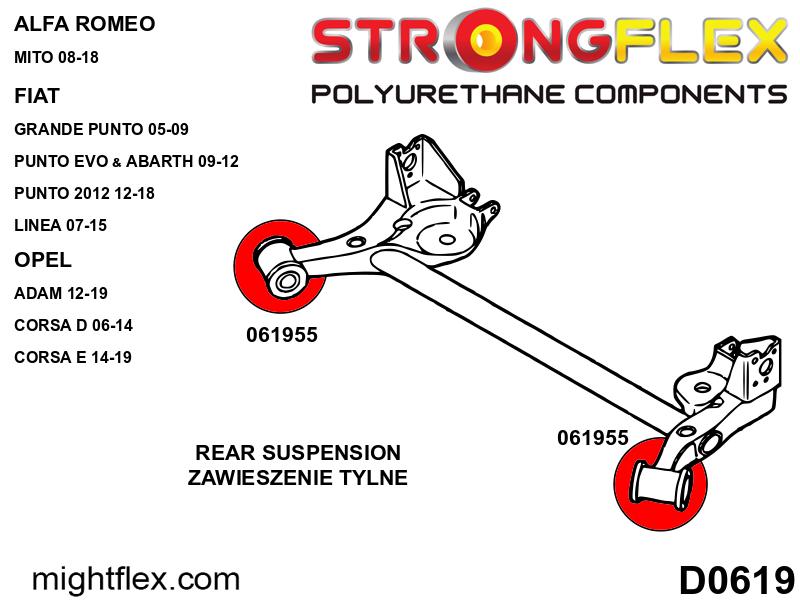 066040A: Full suspension bush kit SPORT - Image 3
