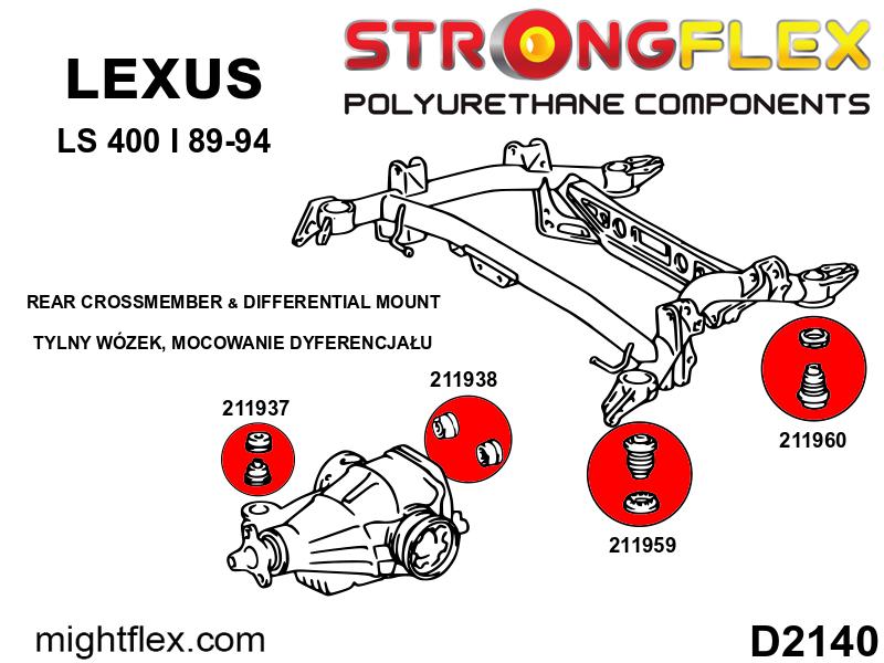 216257A: Full Suspension bush kit SPORT - Image 4