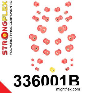 336001B: Full suspension  polyurethane bush kit