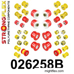 026258B: Full suspension polyurethane bush kit