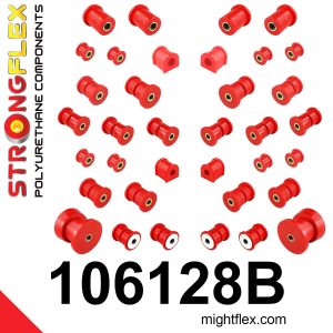 106128B: Full suspension polyurethane bush kit