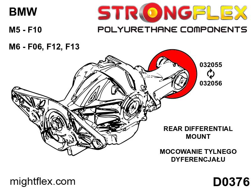 032056A: Rear differential bush SPORT - Image 3