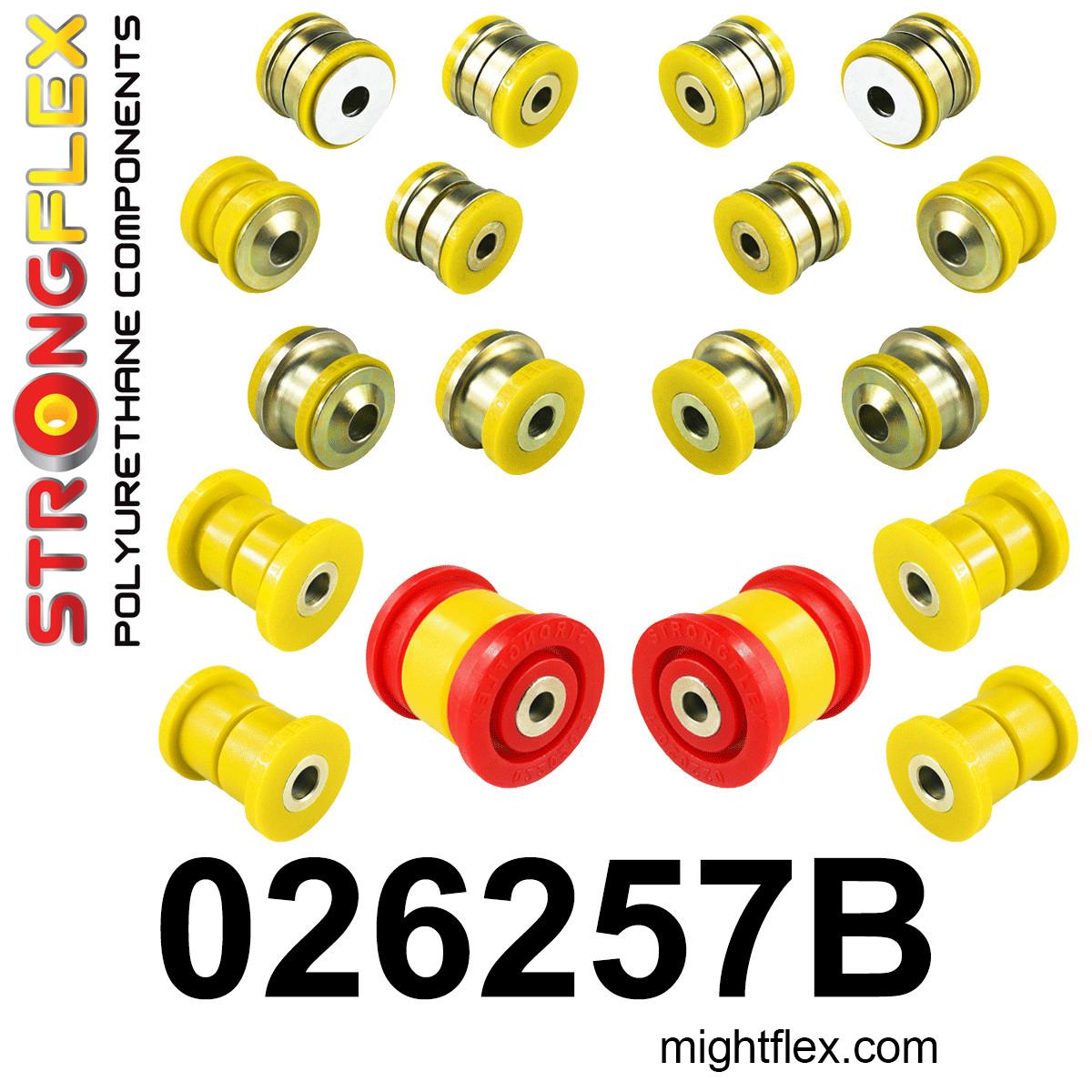 026257B: Rear suspension bush kit