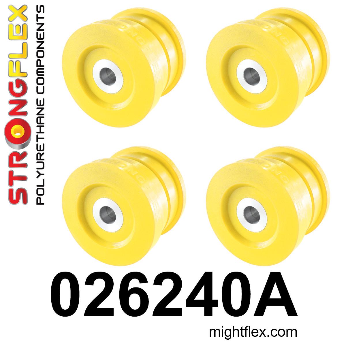 026240A: Rear subframe bush kit SPORT