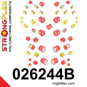 026244B: Full suspension polyurethane bush kit