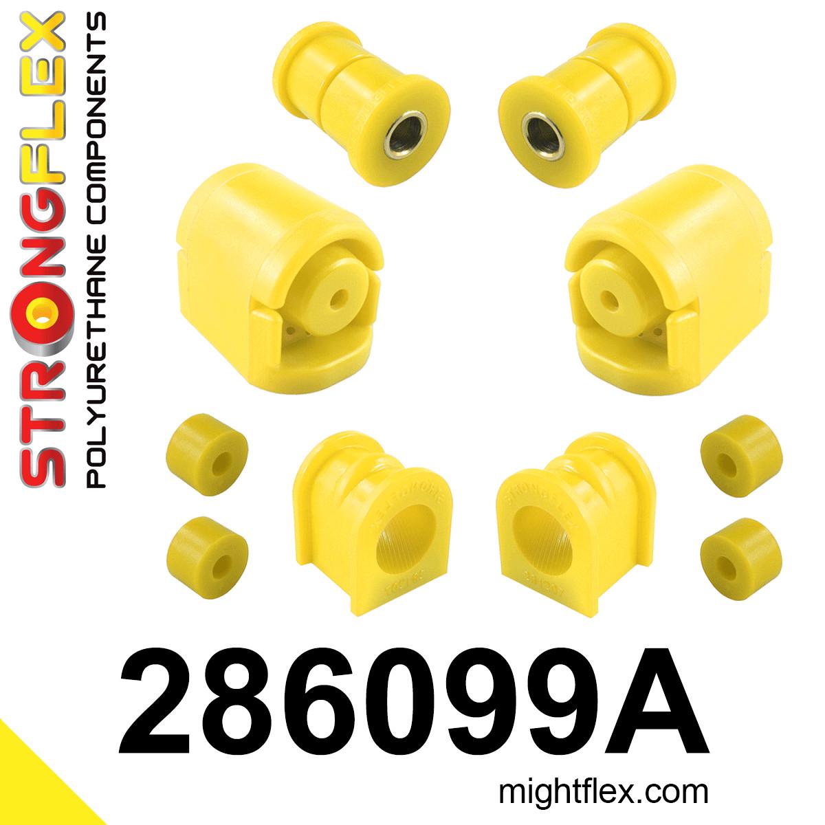 286099A: Set of front suspension polyurethane SPORT