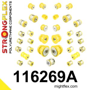 116269A: Full suspension  polyurethane bush kit SPORT