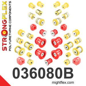 036080B: Full suspension  polyurethane bush kit