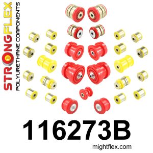 116273B: Full suspension  polyurethane bush kit