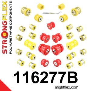 116277B: Full suspension  polyurethane bush kit