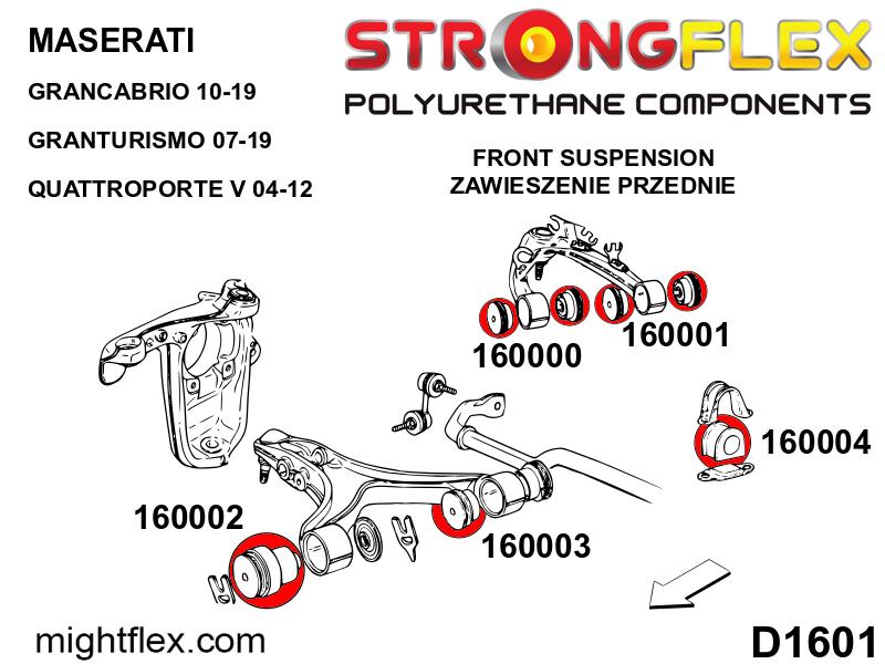 160000A: Front upper arm bush – front SPORT - Image 2