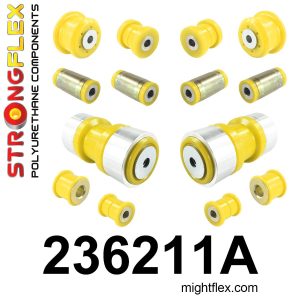 236211A: Rear suspension bush kit SPORT