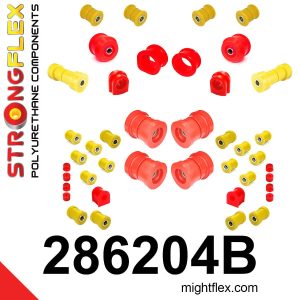 286204B: Full suspension bush kit R33 R34 AWD