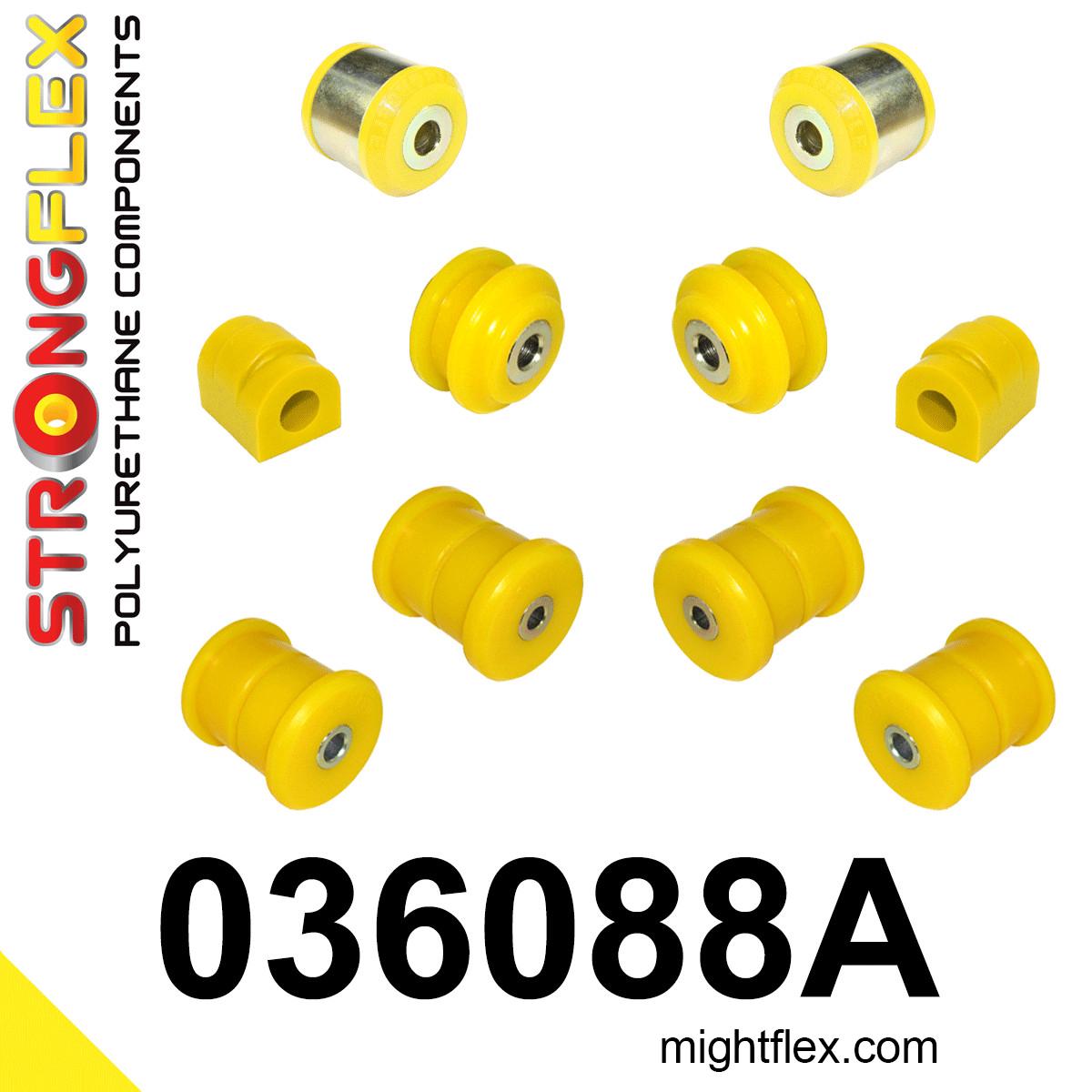 036088A: Rear suspension bush kit SPORT