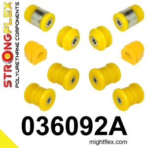 036092A: Rear suspension bush kit SPORT