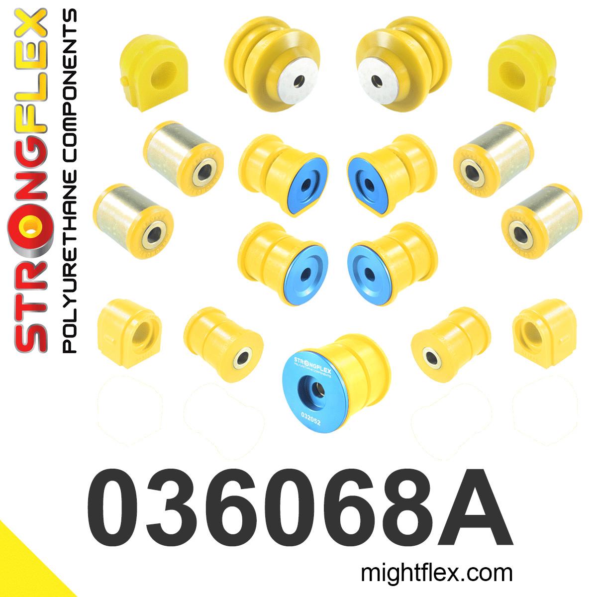 036068A: Full suspension polyurethane bush kit SPORT