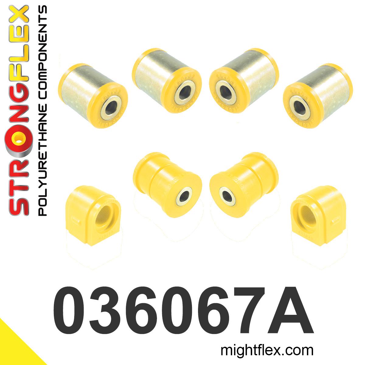 036067A: Rear suspension bush kit SPORT