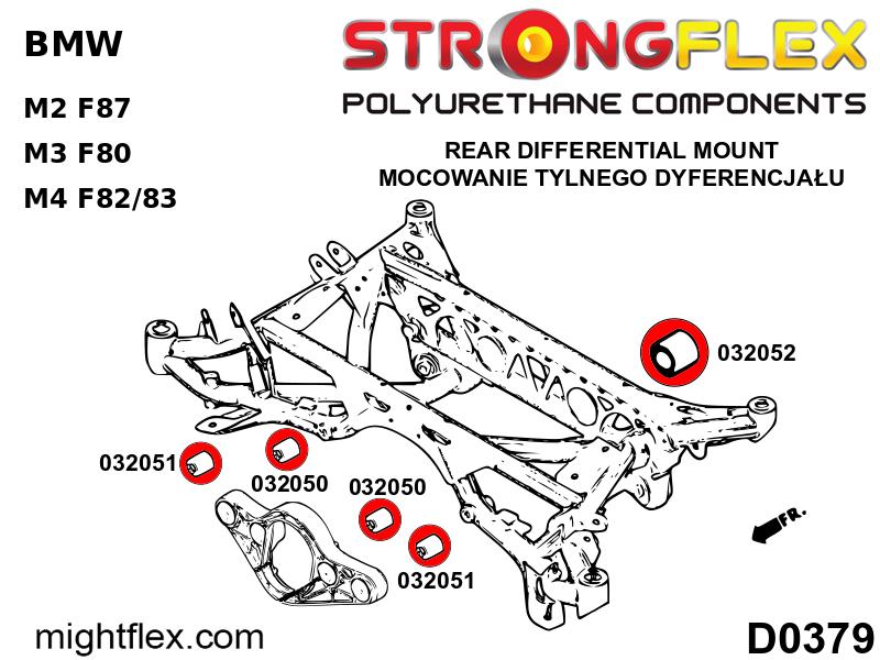 036068A: Full suspension polyurethane bush kit SPORT - Image 4