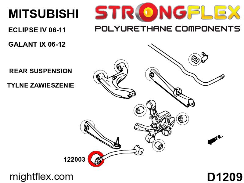 122003B: Rear trailing arm bush - Image 2