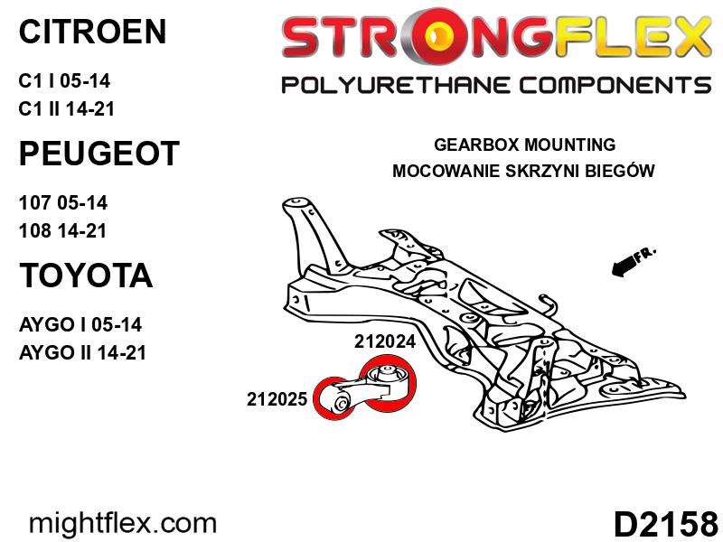212024A: Transmision mount SPORT - Image 2