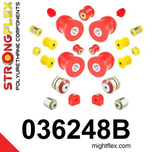 036248B: Full suspension  polyurethane bush kit