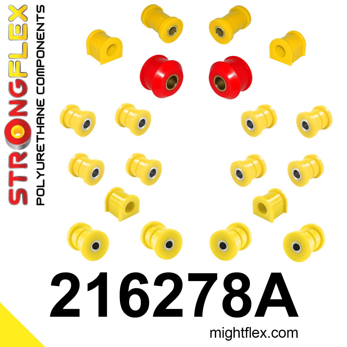 216278A: Full Suspension bush kit SPORT
